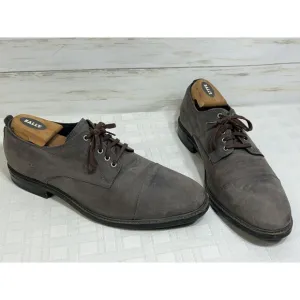 Cole Haan Grand OS Men's Shoes Gray Leather Lace Up Oxford Cap Toe Size 10.5 M
