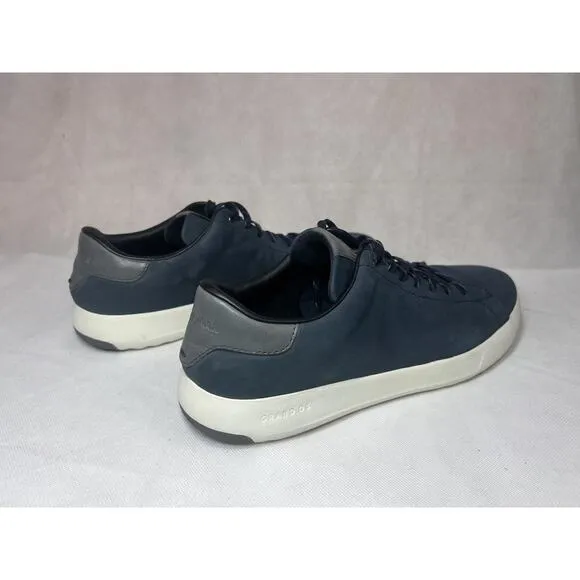 Cole Haan GrandPro Tennis Sneaker Men's 13 Navy Blue And White Shoes