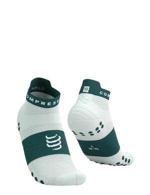 Compressport Unisex's Pro Racing Socks v4.0 Run Low - Sugar/Storm