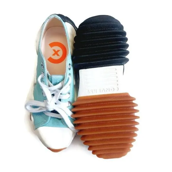 Converse Mens Size 3 Womens 4.5 Run Star Motion Platform A01175C Light Dew Blue