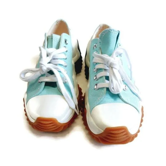Converse Mens Size 3 Womens 4.5 Run Star Motion Platform A01175C Light Dew Blue