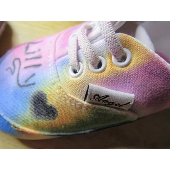 Costumed Airbrush Lily Shoes