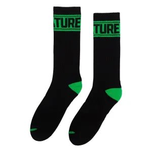 CREATURE Crete-Ture DIY Crew Socks Black