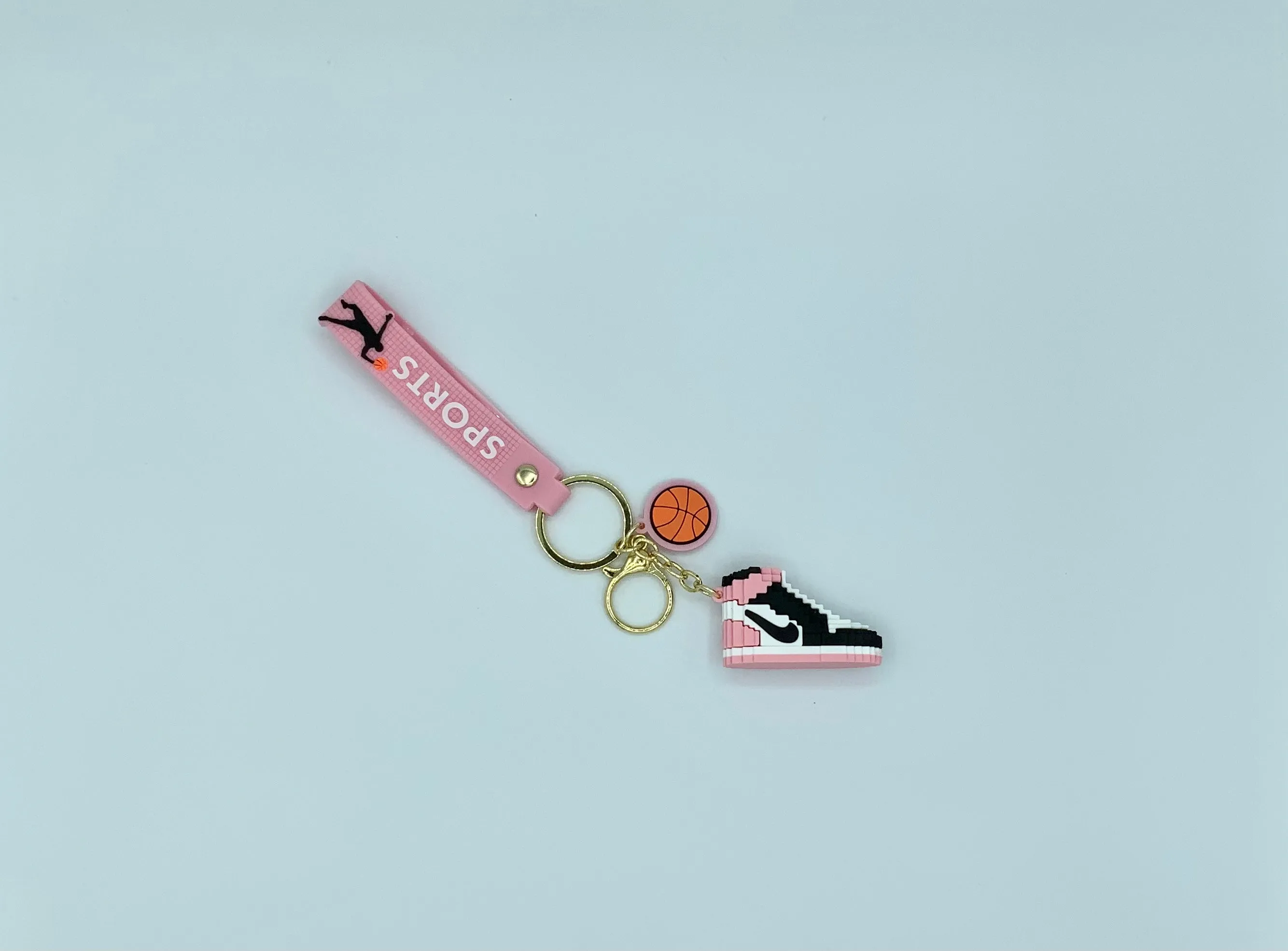 Crimson tint keychain