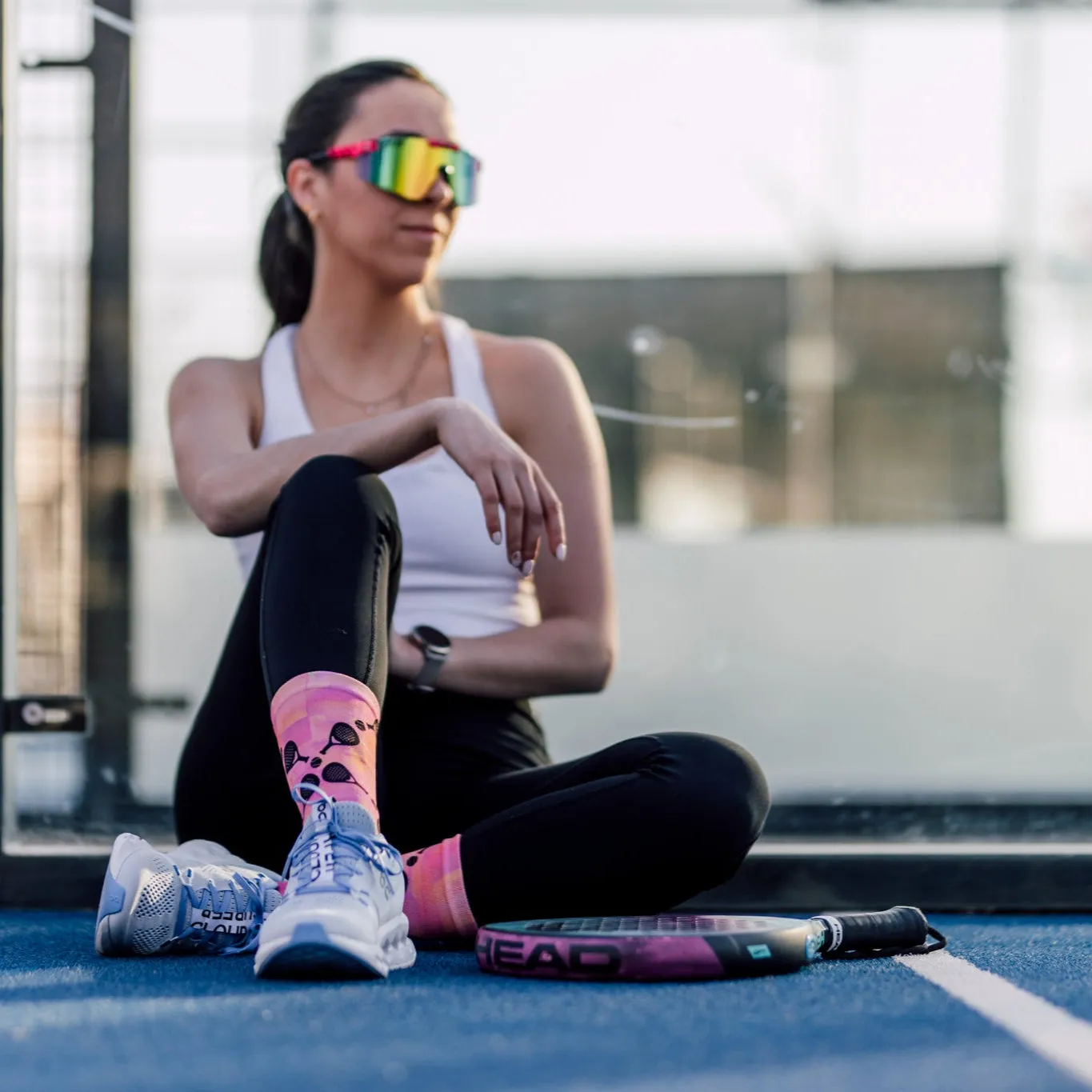 Criss Cross Padel Socks