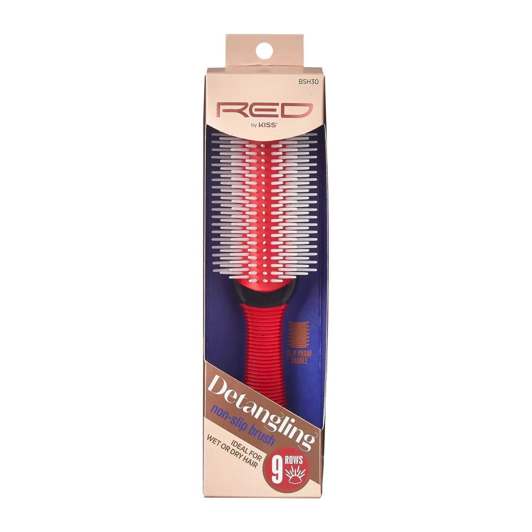 DETANGLING NON-SLIP BRUSH 9 ROWS - BSH30