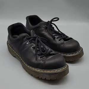 Dr. Martens Doc Chunky Derby D-Ring Leather Mens Lace Up Shoes US 12