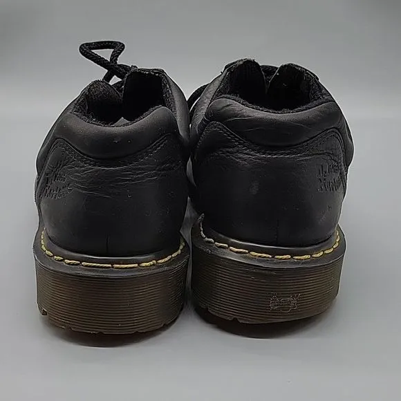 Dr. Martens Doc Chunky Derby D-Ring Leather Mens Lace Up Shoes US 12