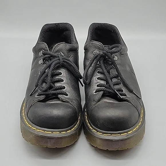 Dr. Martens Doc Chunky Derby D-Ring Leather Mens Lace Up Shoes US 12