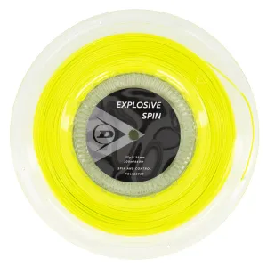 Dunlop Explosive Spin 17/1.25 Tennis String Reel (Yellow)