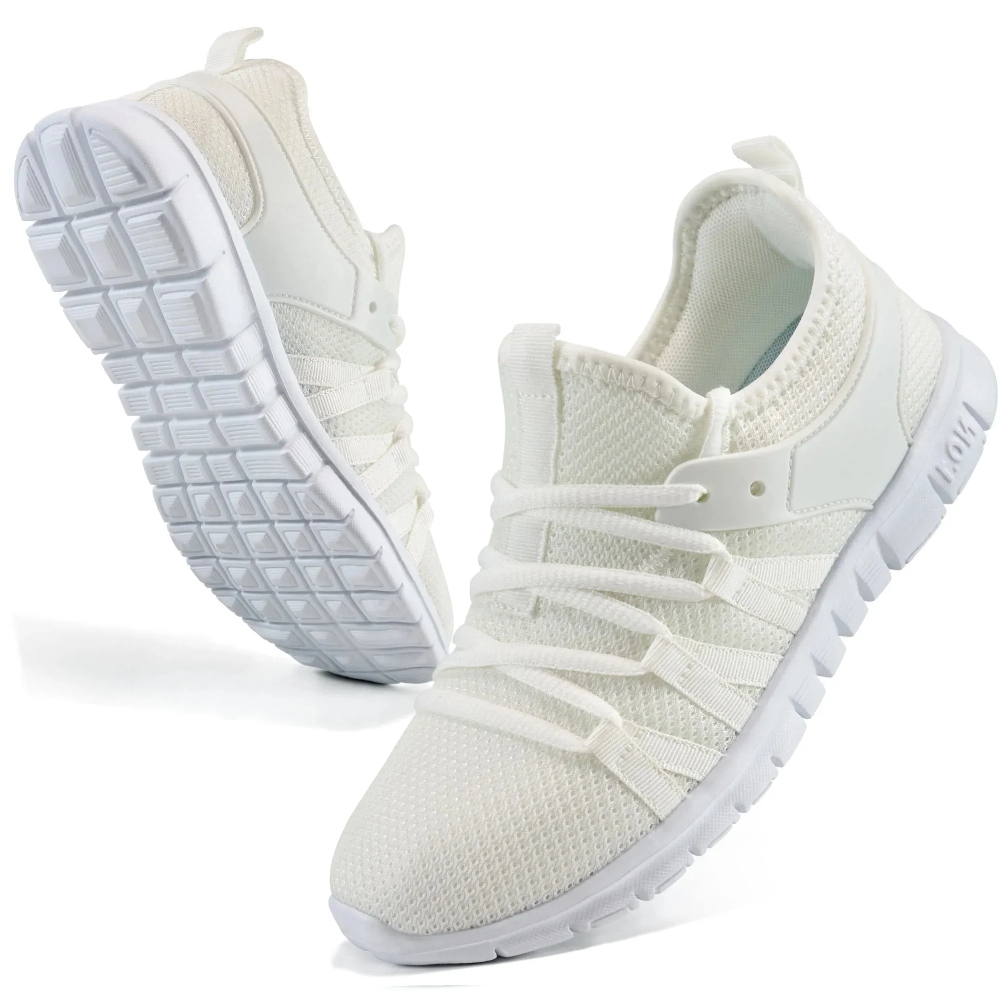Ecetana Women's Sneakers Lightweight Breathable Mesh Casual Running Tennis Shoes