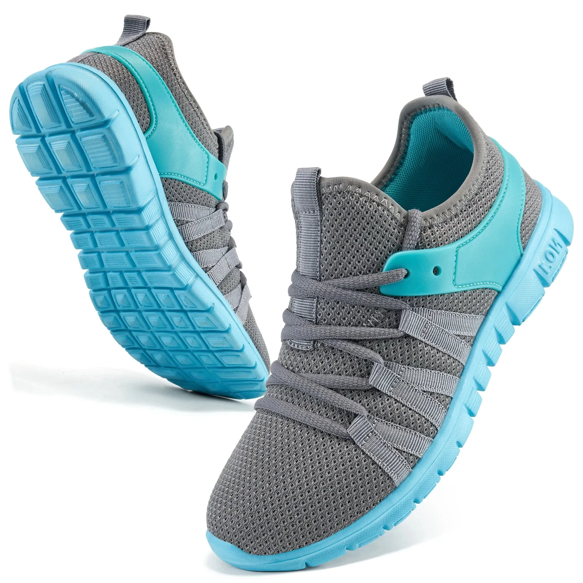 Ecetana Women's Sneakers Lightweight Breathable Mesh Casual Running Tennis Shoes