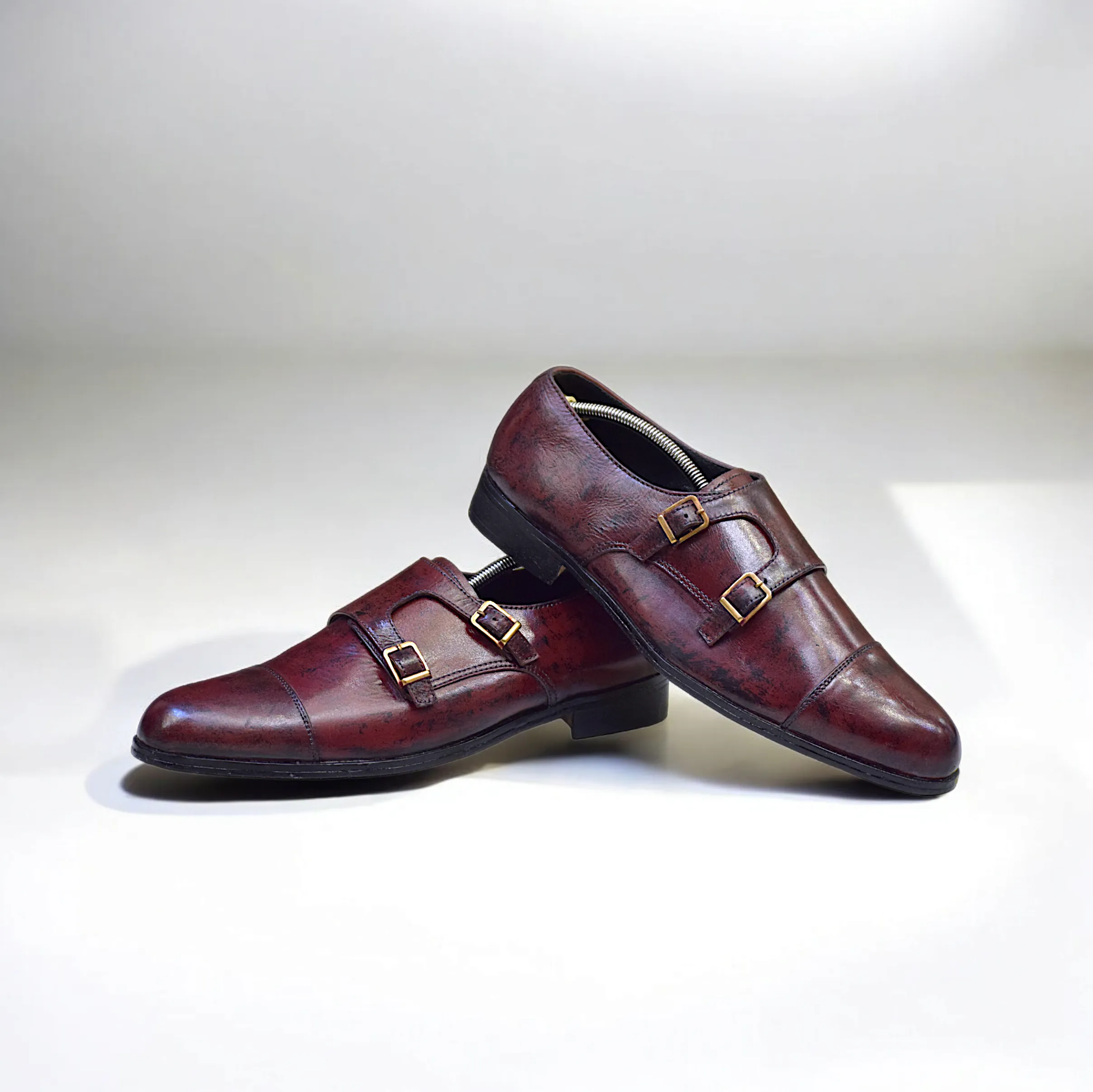 Edge Republic - ER S 113 Terminator Maroon Party Shoes For Men