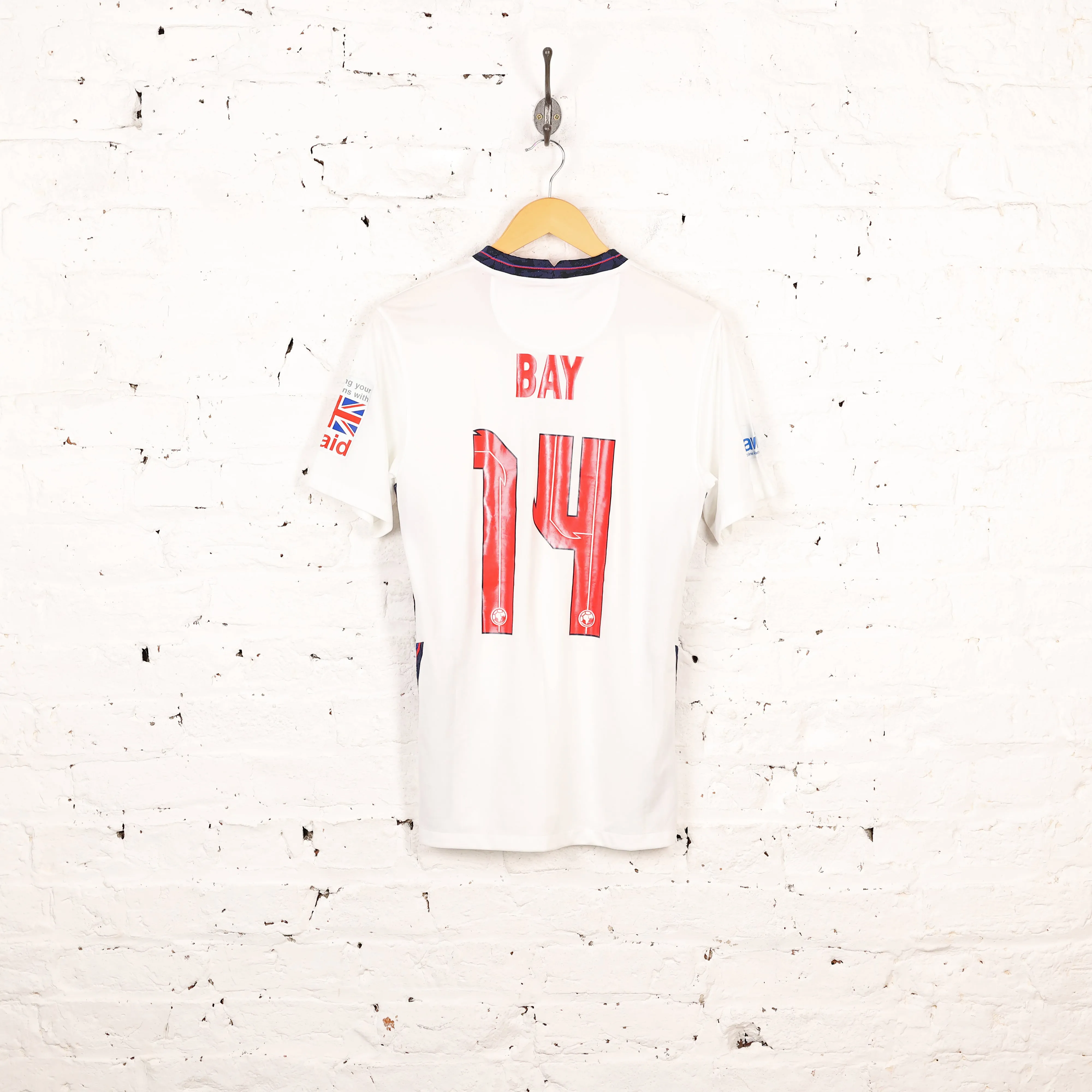 England Nike 2020 James Bay Soccer Aid Football Shirt - White - S