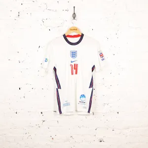 England Nike 2020 James Bay Soccer Aid Football Shirt - White - S