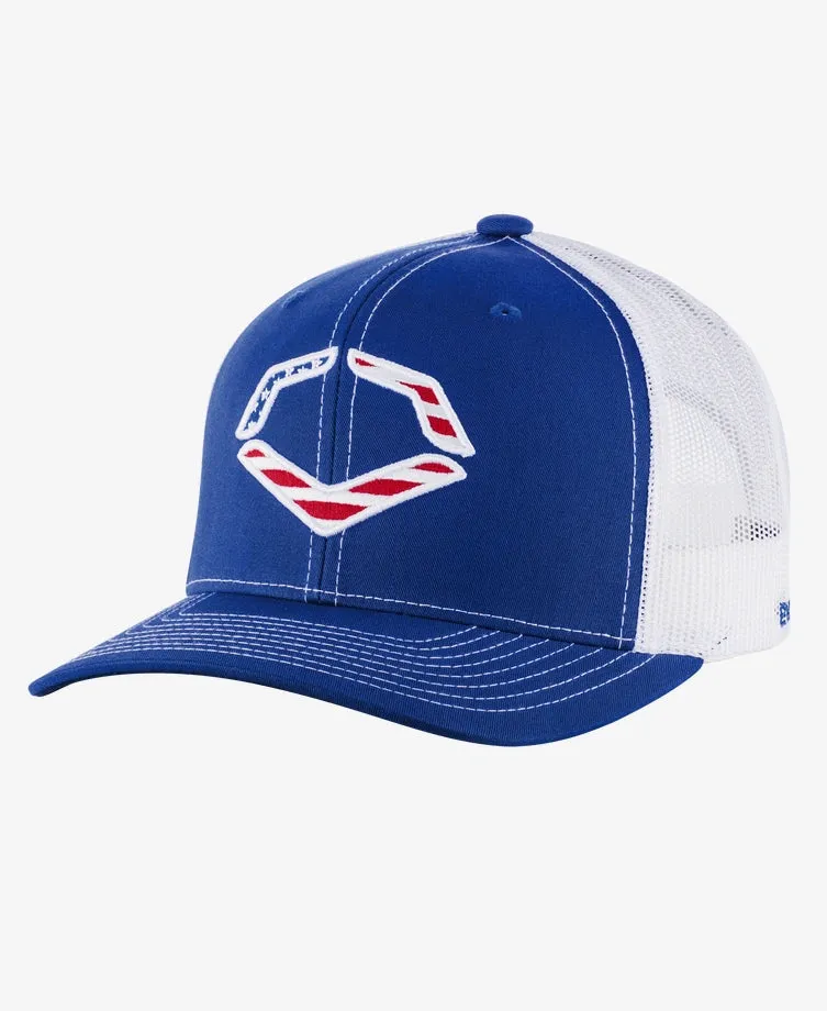 EvoShield USA Trucker Snapback Cap