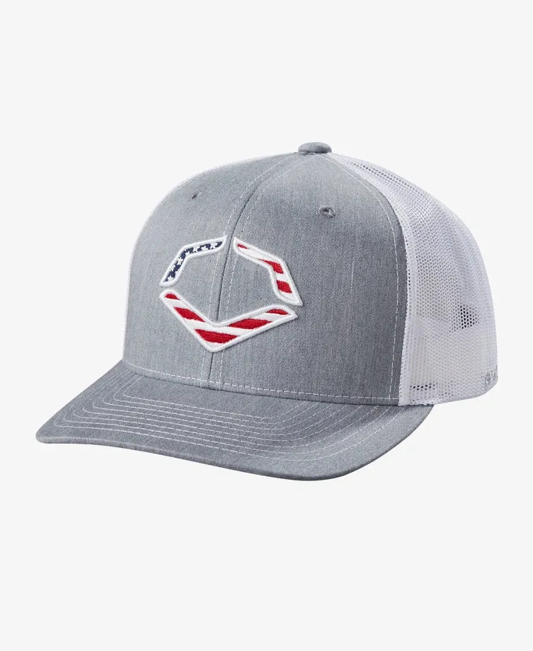 EvoShield USA Trucker Snapback Cap