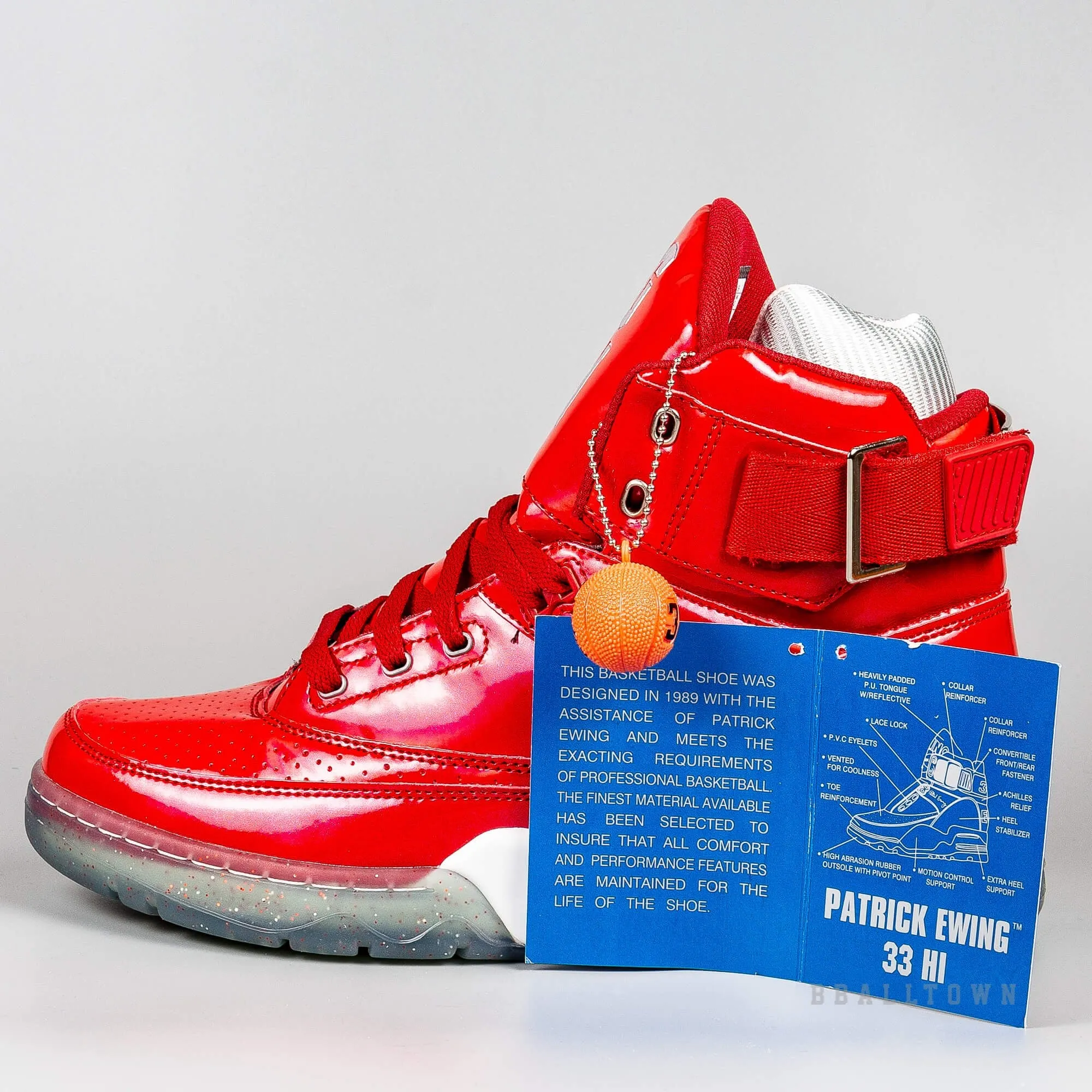 Ewing Athletics 33 Hi x Big Pun Chinese Red