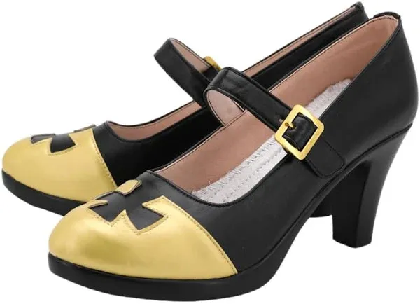 Fate Grand Order Saber Astolfo Black Maid Black Cosplay Shoes