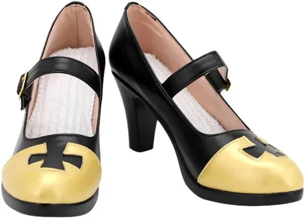 Fate Grand Order Saber Astolfo Black Maid Black Cosplay Shoes