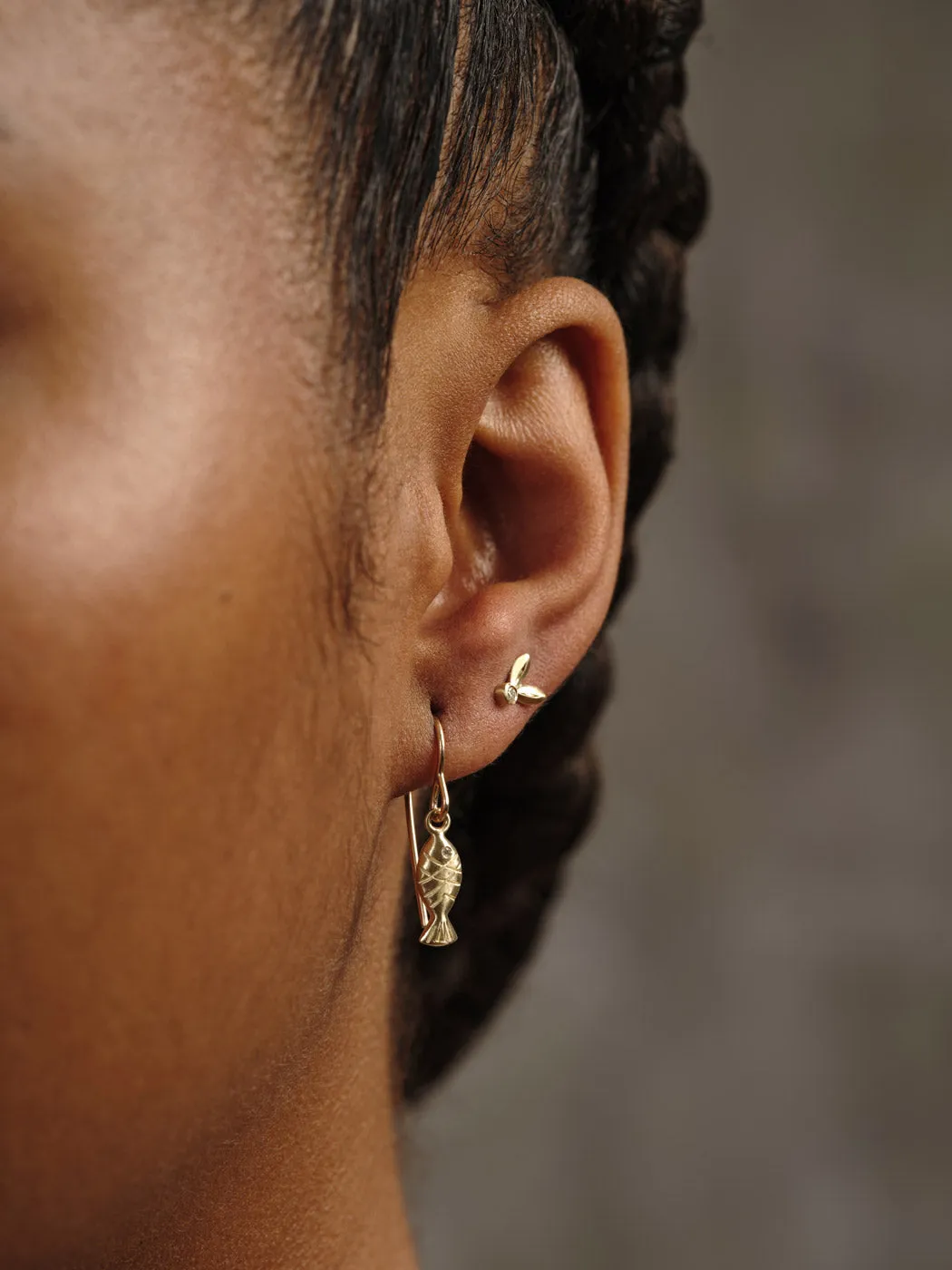Fish Charm Earrings