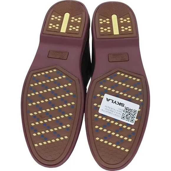 Florsheim Supacush Jr Boys Youth Brown Oxford 7M US Big Kid Dress Shoes