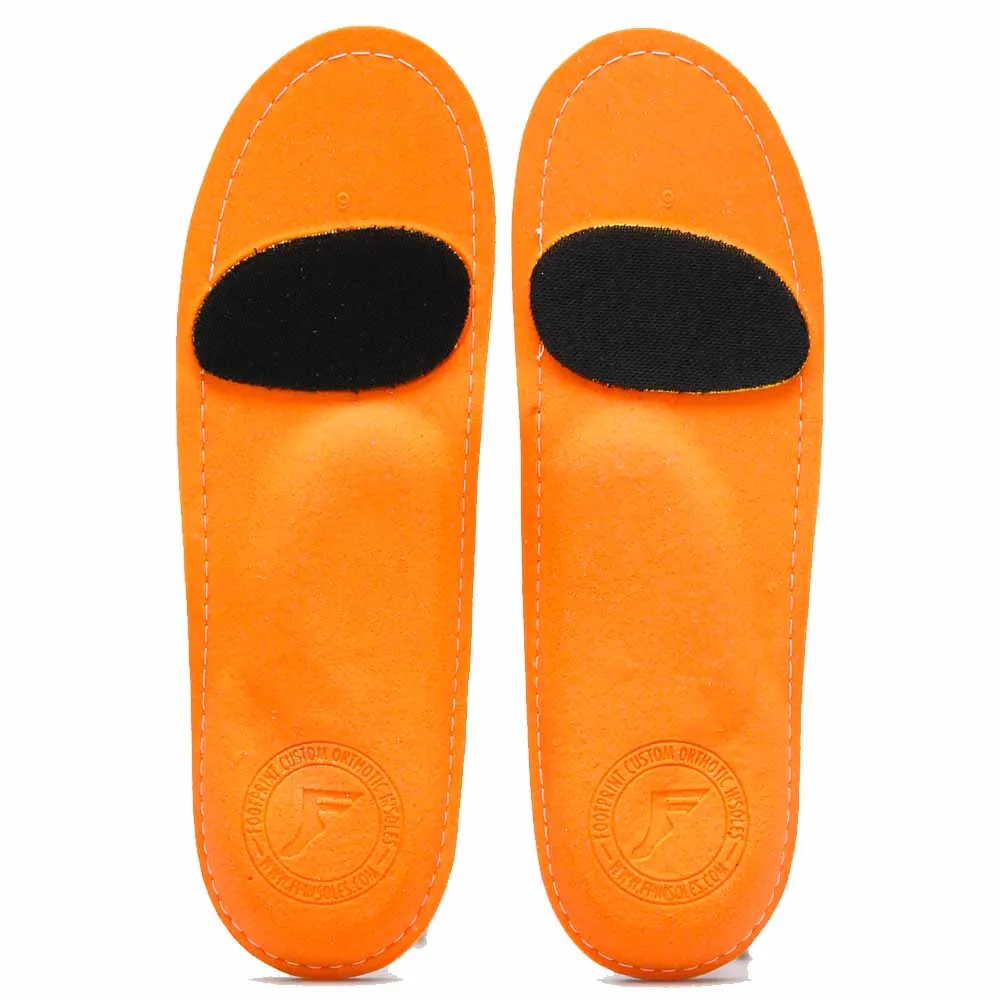 Footprint - Kingfoam Orthotic Insoles Orange Camo