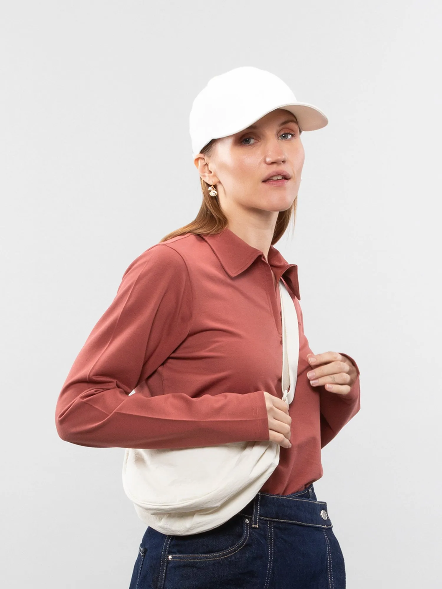 Full-sleeve performance polo