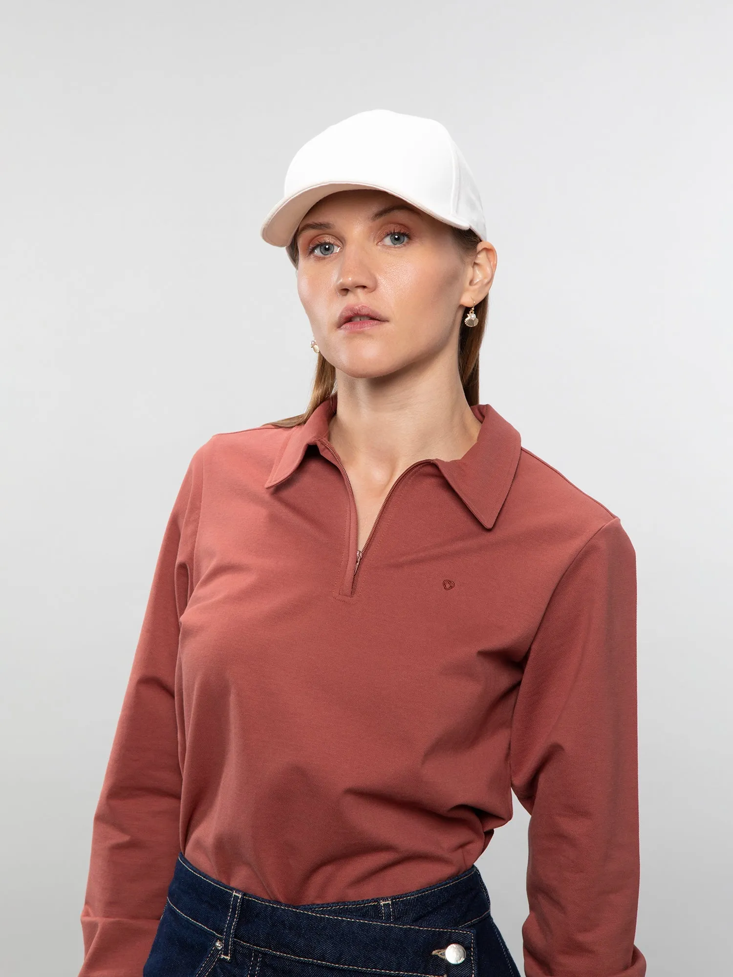 Full-sleeve performance polo