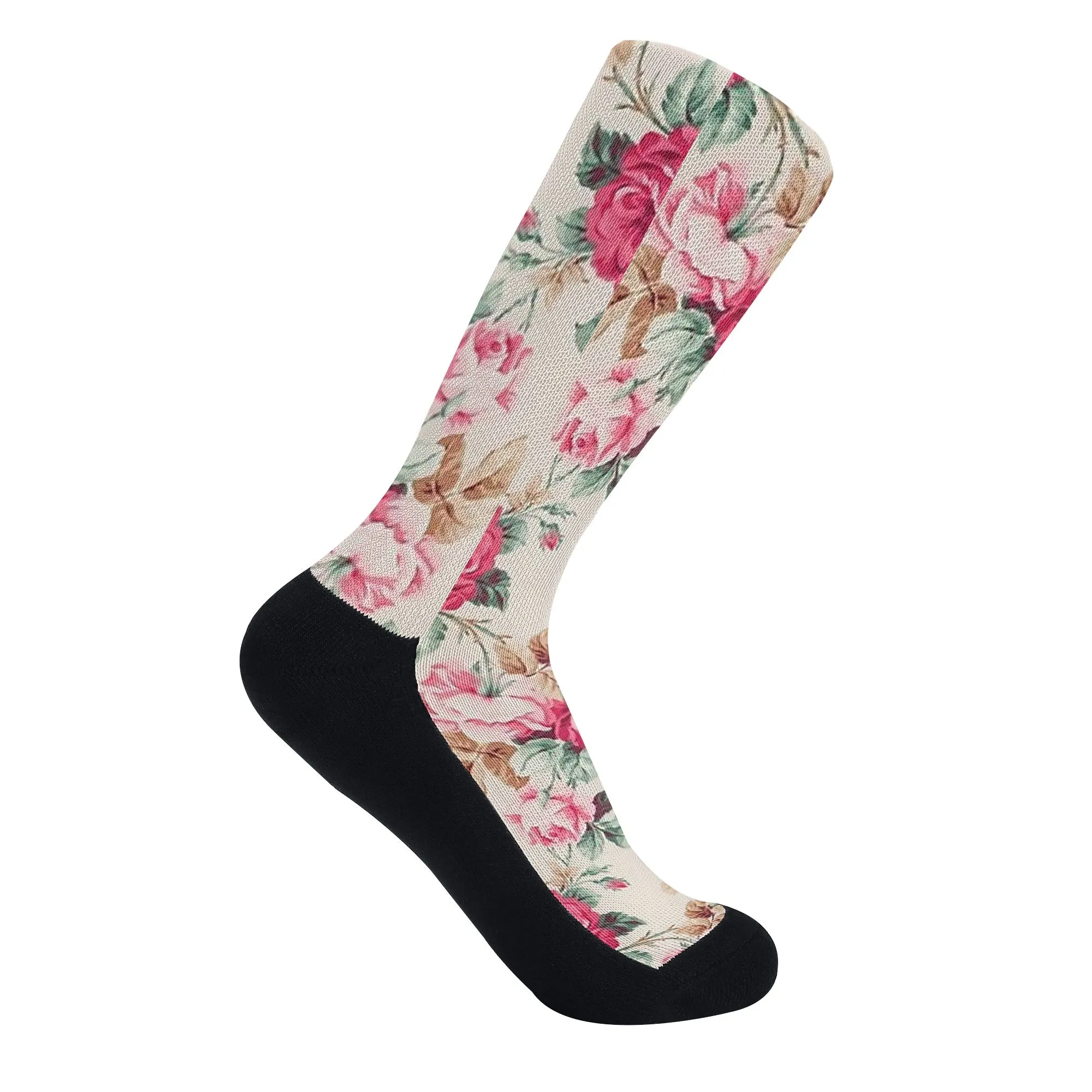 Garden Fresh Socks: Floral