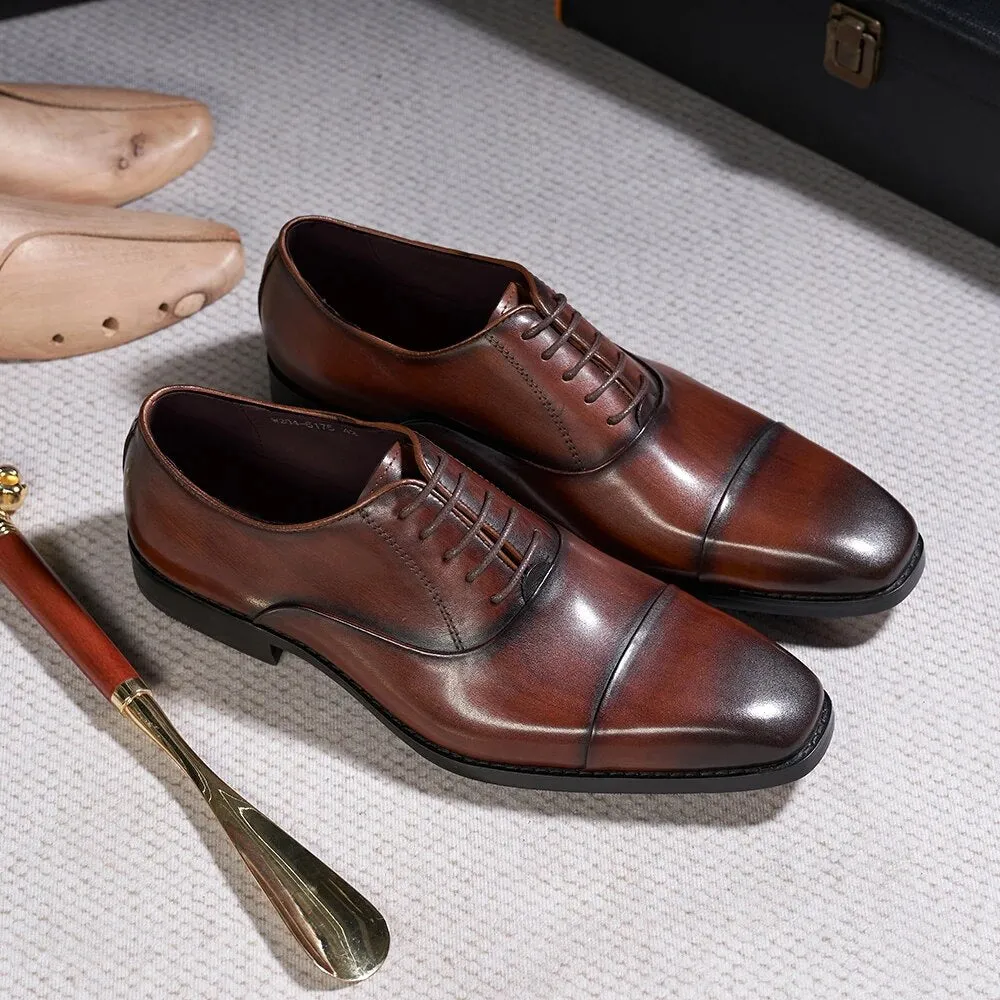 Genuine Leather Office Luxury Shoes Formal Dress Shoes