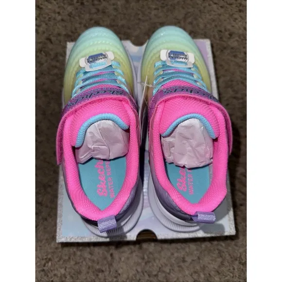 Girl's SKECHERS KIDS  Tuff Tech Jumpsters 2.0 - Blurred Dreams 303397L Size 2
