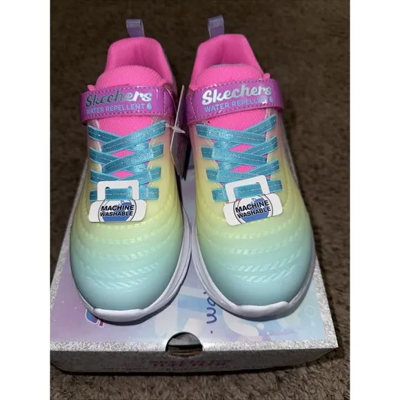 Girl's SKECHERS KIDS  Tuff Tech Jumpsters 2.0 - Blurred Dreams 303397L Size 2