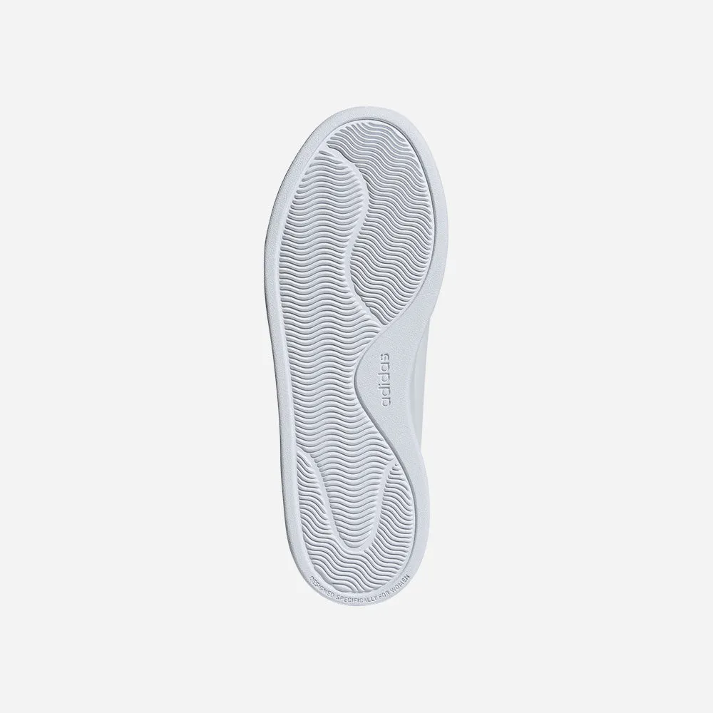Giày Sneaker Nữ Adidas Court Silk - Trắng