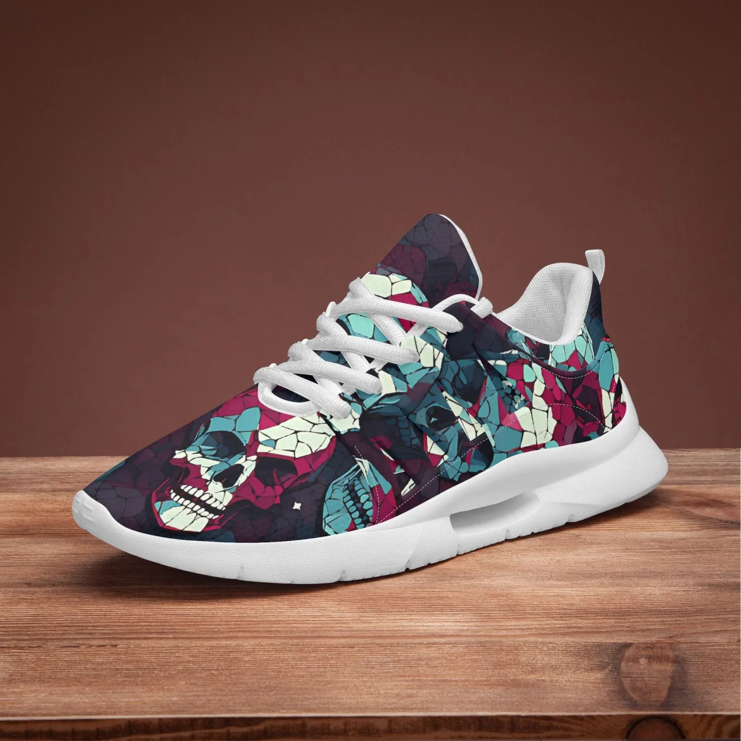Glass Skulls Running Shoes Unisex