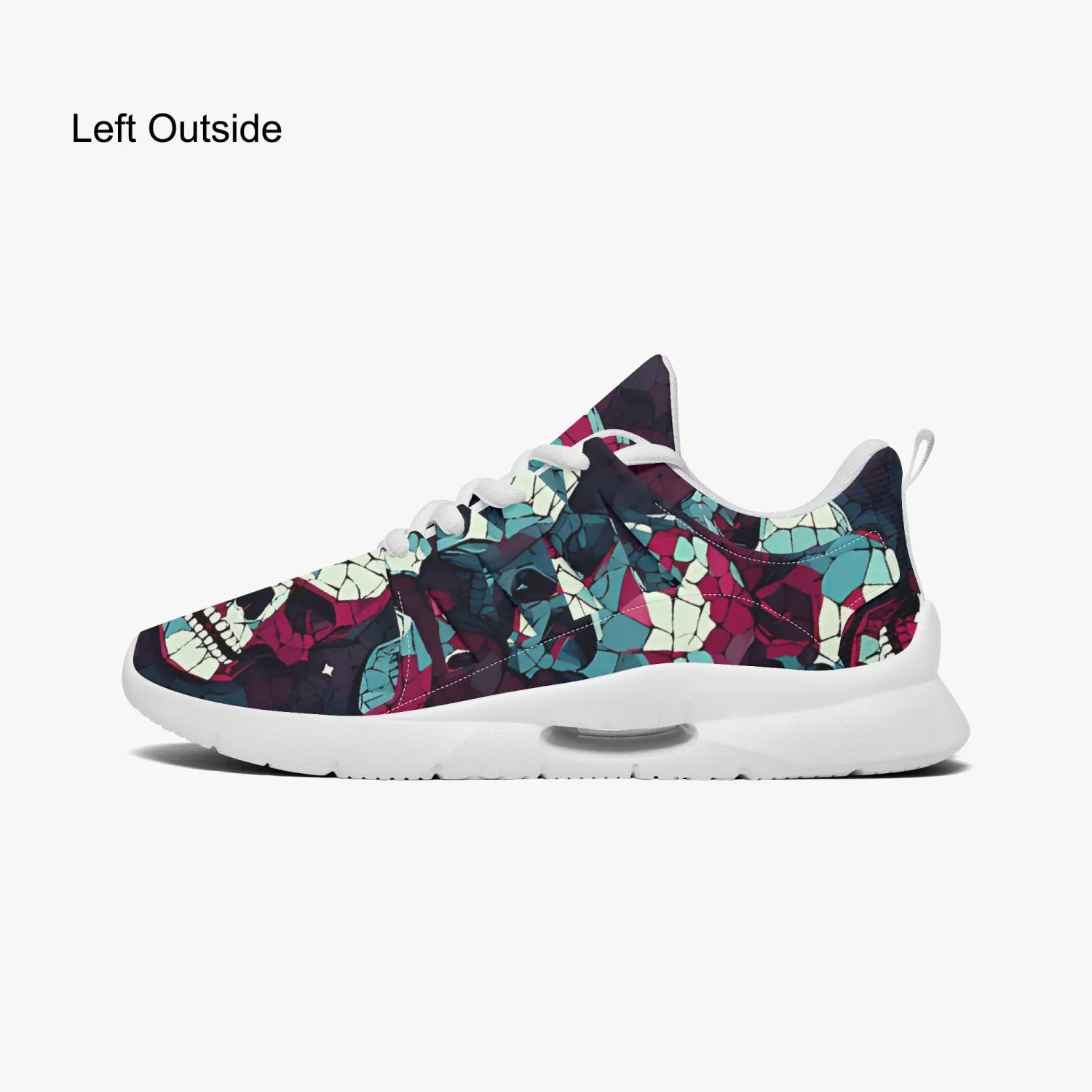 Glass Skulls Running Shoes Unisex