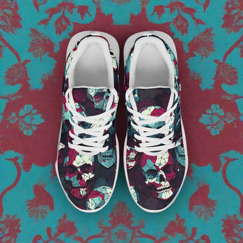 Glass Skulls Running Shoes Unisex