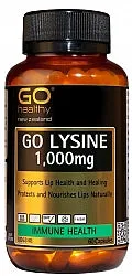 Go Healthy Lysine 1000mg 60s
