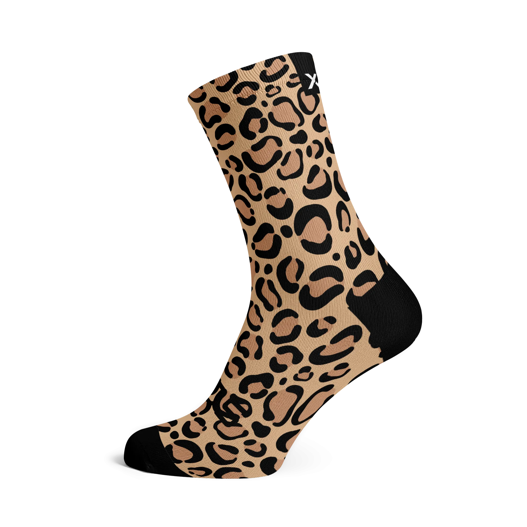 Gold Leopard Socks