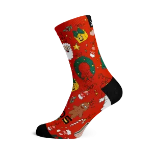 Groovy Christmas Socks