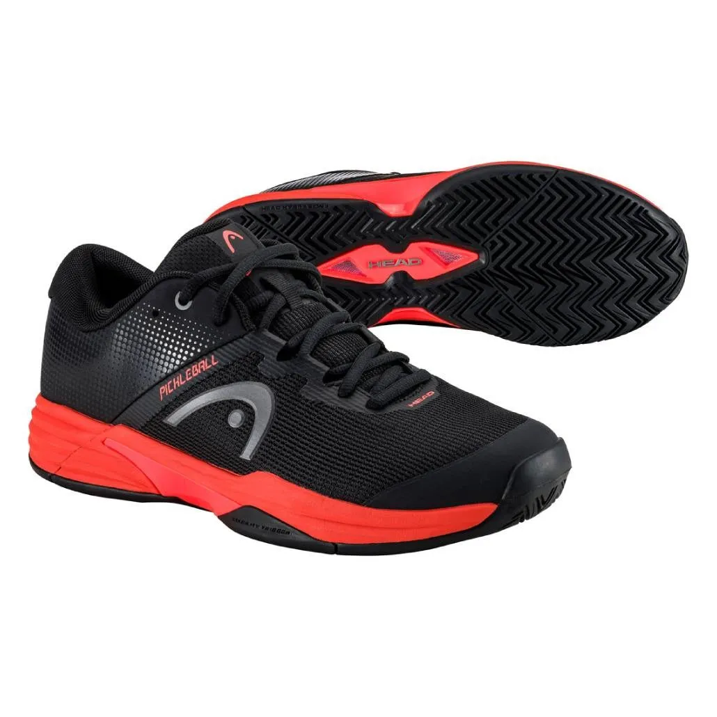 Head Revolt Evo 2.0 Women's Pickleball Shoe (Black/Fiery Coral)