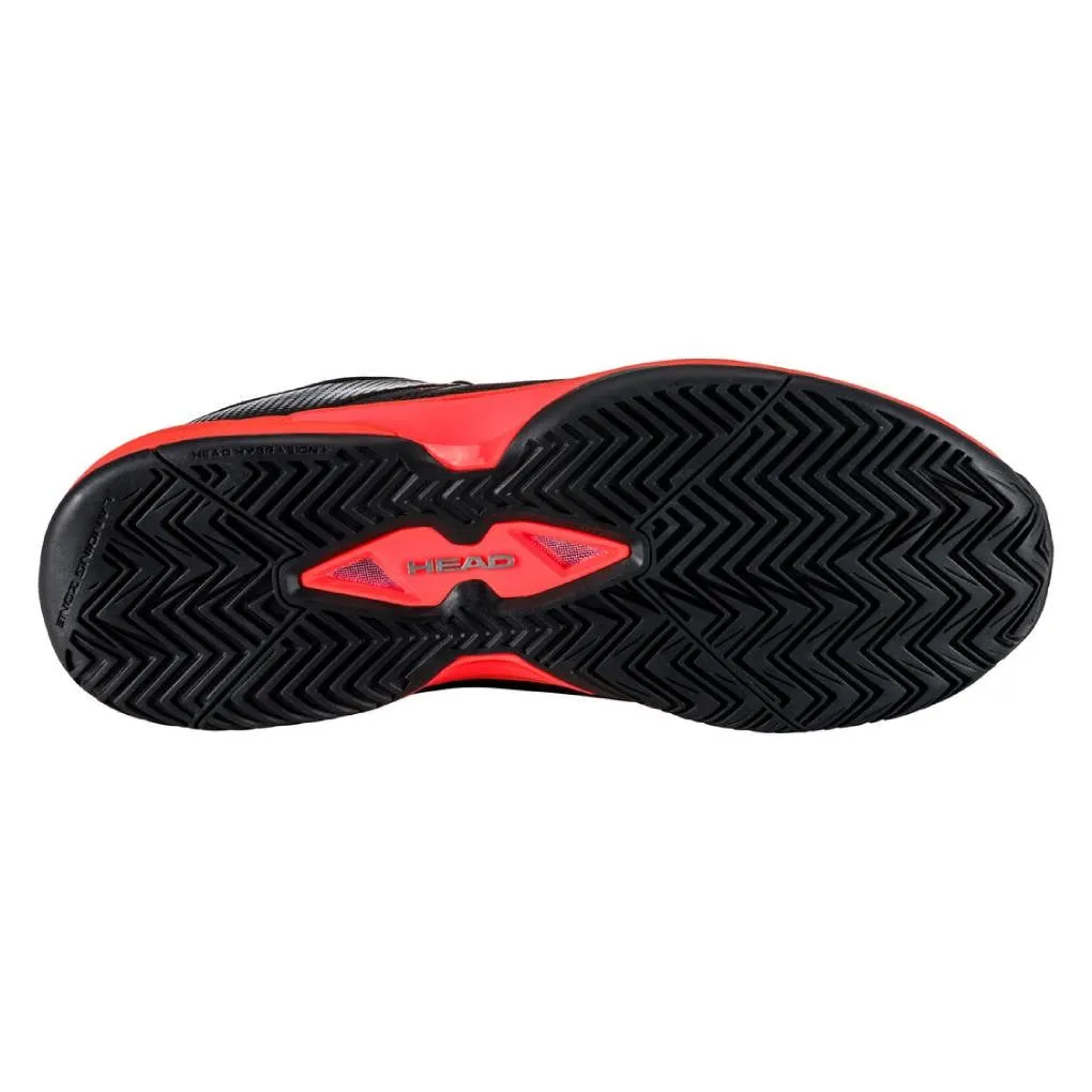 Head Revolt Evo 2.0 Women's Pickleball Shoe (Black/Fiery Coral)