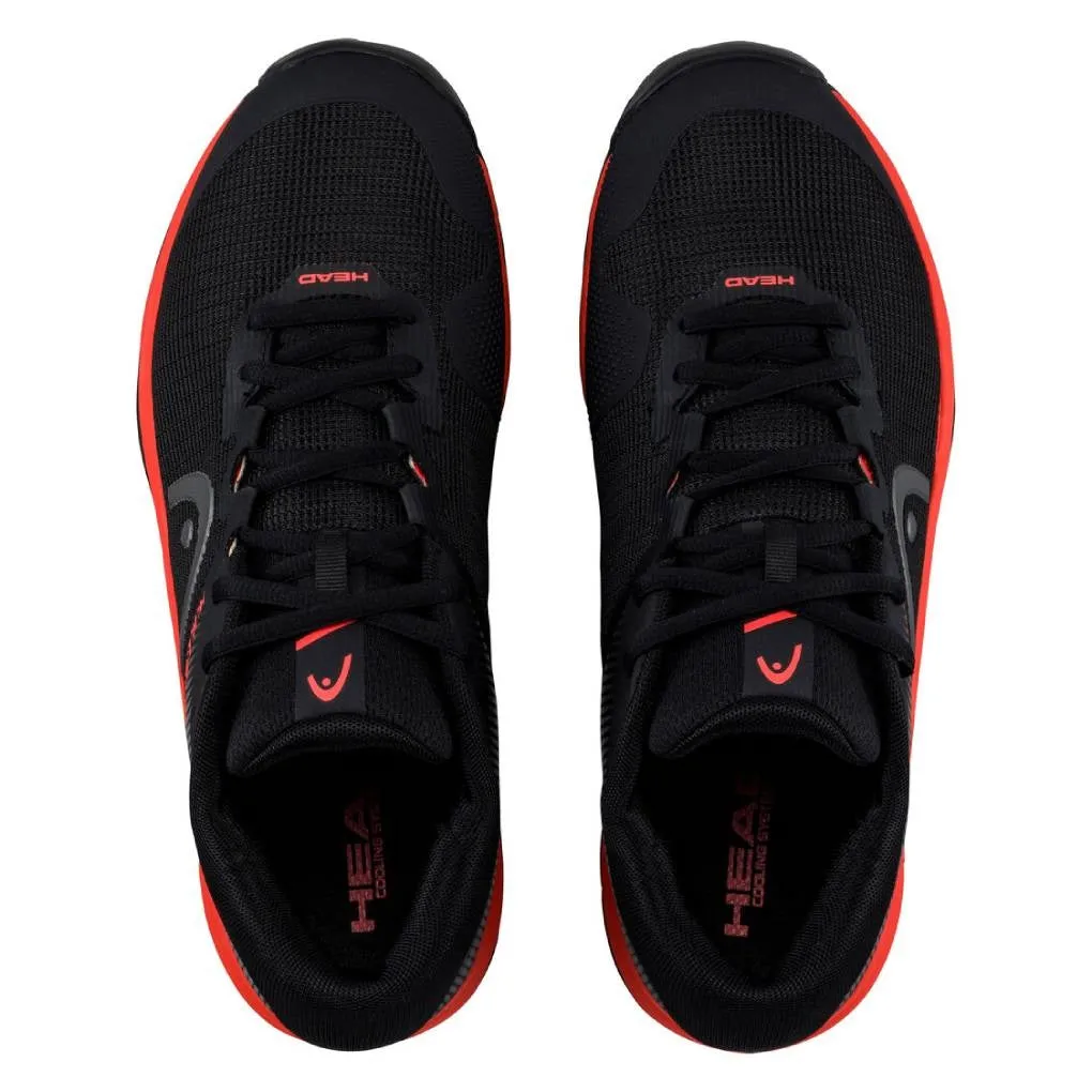 Head Revolt Evo 2.0 Women's Pickleball Shoe (Black/Fiery Coral)
