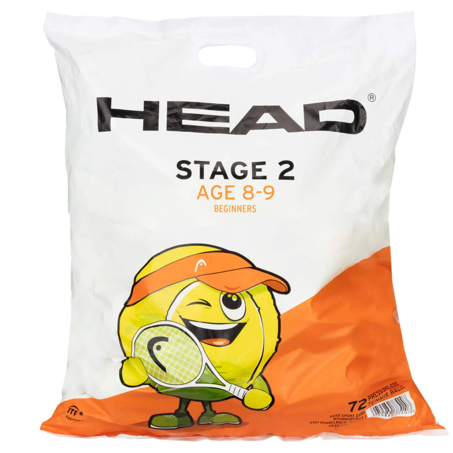 HEAD STAGE 2 - ORANGE - Polybag
