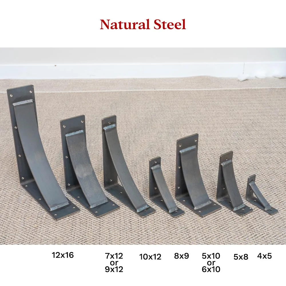 Heavy Duty Steel Shelf Brackets