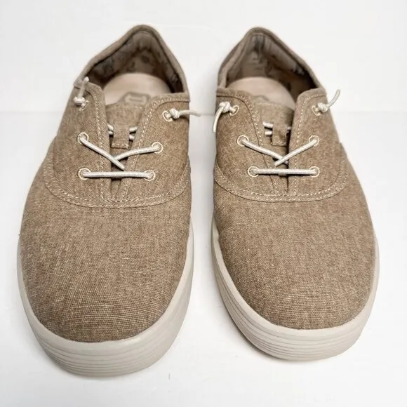 Hey Dude Conway M Craft Tan Khaki Brown Shoes Size Mens 11