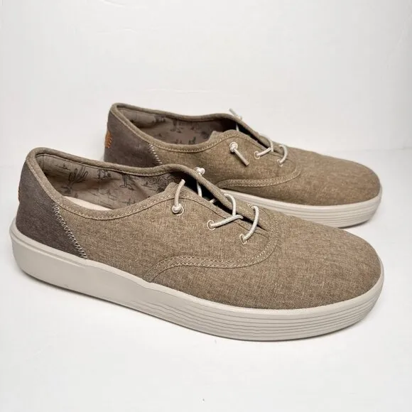 Hey Dude Conway M Craft Tan Khaki Brown Shoes Size Mens 11