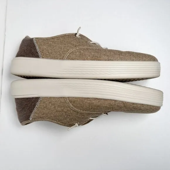 Hey Dude Conway M Craft Tan Khaki Brown Shoes Size Mens 11