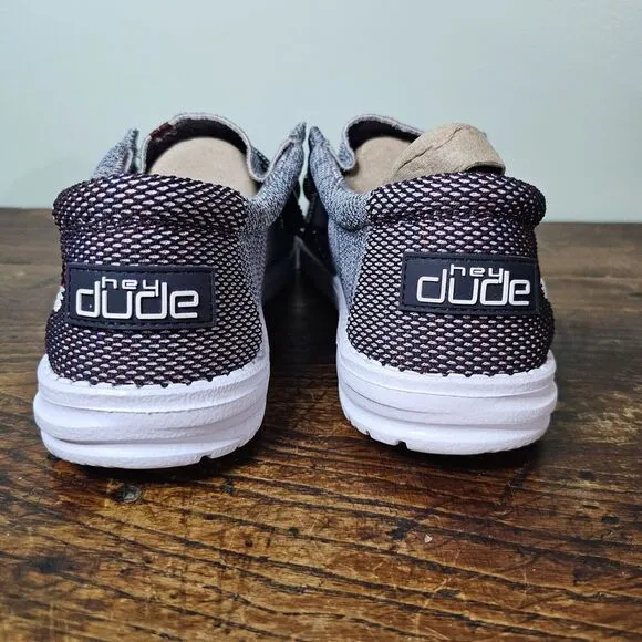 Hey Dude Wally Sox Orion Blue Mens Size 9