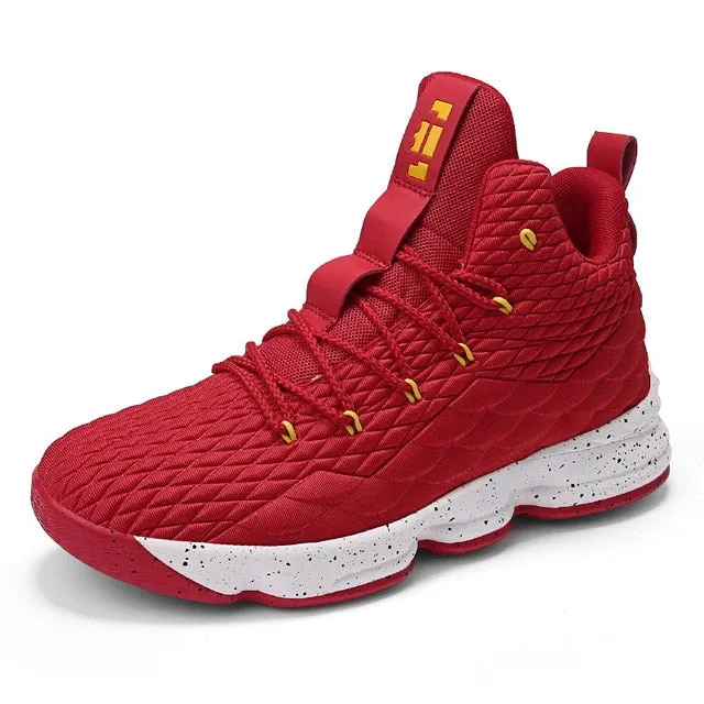 High-top Lebron Basketball Shoes Men Women Cushioning Breathable Basketball Sneakers Anti-skid Athletic Outdoor Man Sport Shoes